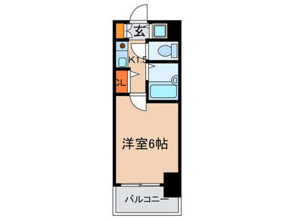 リ－ガル京都河原町Ⅱ(102)の物件間取画像